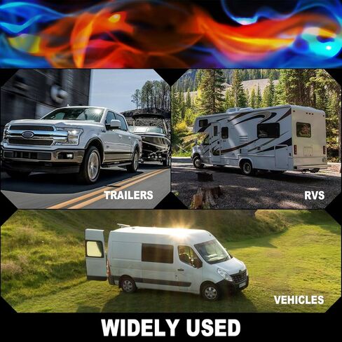 أقفال وصلة مقطورة رومون صفراء مع مفاتيح، مقاس عالمي يناسب 1-7/8 بوصة، 2 بوصة، و2-5/16 بوصة، قفل لسان مقطورة فولاذي شديد التحمل قابل للتعديل للقوارب والمقطورات والمركبات الترفيهية، وصلات مضادة للسرقة، عبوة واحدة in Kuwait