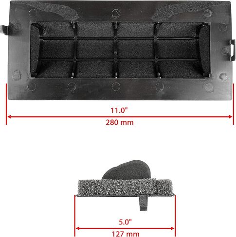Caltric Air Filter/Foam Air Cleaner Element Compatible with Yamaha Mountain Max 600 MM600 1997-1999 Mountain Max 600 MM600 Snowmobiles / 8CR-14450-00-00 in Saudi Arabia