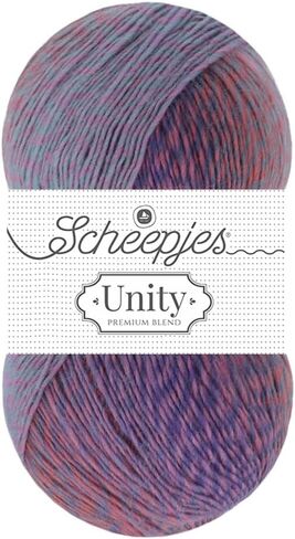 Scheepjes Unity 100g - 978 Natalia Superwash Merino Wool Yarn in Saudi Arabia