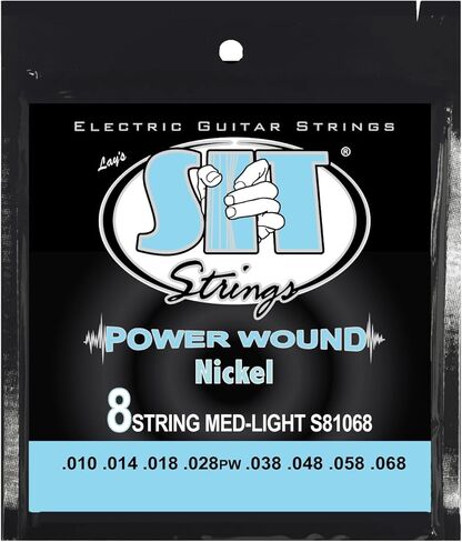 SIT Strings S838 Nickel Plated Electric Guitar Strings, Ultra Light in Saudi Arabia