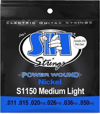 SIT Strings S838 Nickel Plated Electric Guitar Strings, Ultra Light in Saudi Arabia