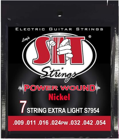SIT Strings S838 Nickel Plated Electric Guitar Strings, Ultra Light in Saudi Arabia