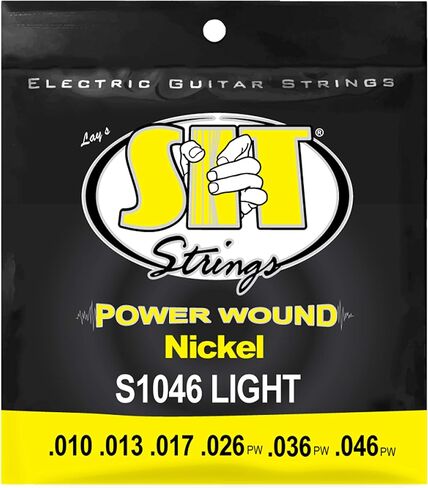 SIT Strings S838 Nickel Plated Electric Guitar Strings, Ultra Light in Saudi Arabia