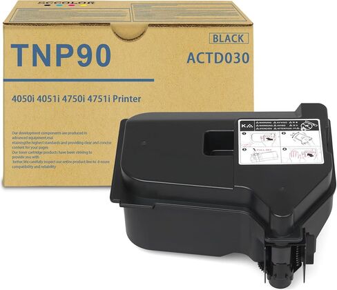 خرطوشة حبر TNP90 ACTD030 عالية الإنتاجية متوافقة مع خرطوشة حبر كونيكا TNP-90 للطابعة Minolta Bizhub 4050i 4750i in Saudi Arabia