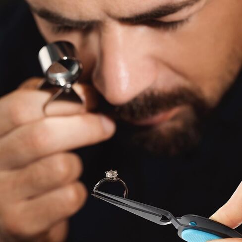 ملاقط حرفية منحنية بقفل متقاطع بطرف مدبب من الستانلس ستيل، ملقط ناعم الامساك بطرف ناعم للحرف اليدوية (قوس قزح وبينك وفضي وبينك، اسود وازرق) in Kuwait