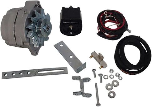 New Alternator Generator Conversion Kit 12V 63 AMP Delco 10 SI Compatible With Ford 1939-1951 8N 2N 9N Tractors with Front Mount Distributors AKT0001, 1100-0530, 400-14142, 9940-0001 in Saudi Arabia