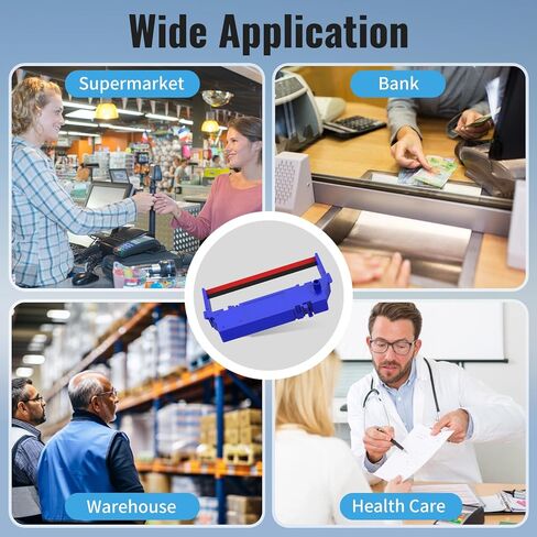 شريط طابعة SP700 متوافق مع خرطوشة شريط Star SP700 RC700 SP712 SP712BR SP-742 SP742R SP740 SP747، شريط حبر SP-700، حزمة من 24 in Kuwait