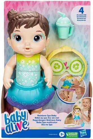 Baby Alive Rainbow Spa (Brown Hair) in Saudi Arabia