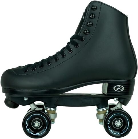 Riedell Boost Roller Skates - زلاجات رباعية خفيفة الوزن ومريحة للاستخدام الداخلي للرجال والنساء للمبتدئين والمتمرسين مع تصميم كلاسيكي سلس in Kuwait