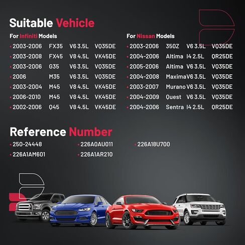 مستشعر الأوكسجين BDFHYK مستشعر O2 المتدفق، متوافق مع Infiniti Q45 2002-2006، متوافق مع Nissan Murano 2003-2007 2004-2006 Altima SENTRA، 250-24448 استبدال قطعة واحدة in Saudi Arabia