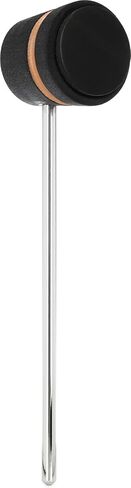 Low Boy Wood/Leather Bass Drum Beater - Versatile Light-Weight Bass Drum Beater with Durable Leather Surface & Aerospace-Grade Steel Rods in Saudi Arabia