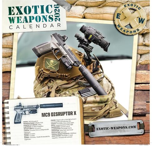 Exotic Weapons 2026 Gun Calendar in Saudi Arabia