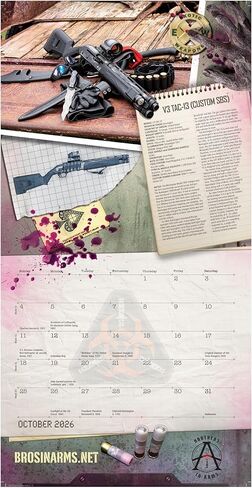Exotic Weapons 2026 Gun Calendar in Saudi Arabia