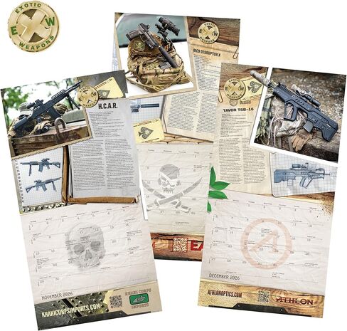 Exotic Weapons 2026 Gun Calendar in Saudi Arabia