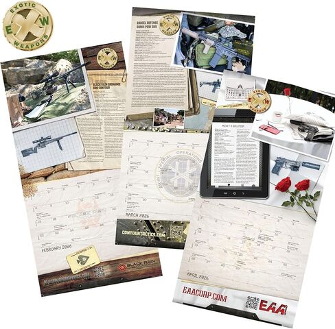 Exotic Weapons 2026 Gun Calendar in Saudi Arabia