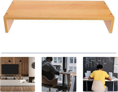 Veemoon Computer Monitor Stand Riser Desk Organizer Multi-functional Height Base for Office Home School Compact Screen Display Holder in Saudi Arabia