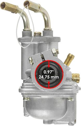 Caltric Carburetor Compatible with Yamaha Pw50 Pw-50 Pw 50 1981-2018 2019 2020 2021 2022 2023 2024 in Saudi Arabia