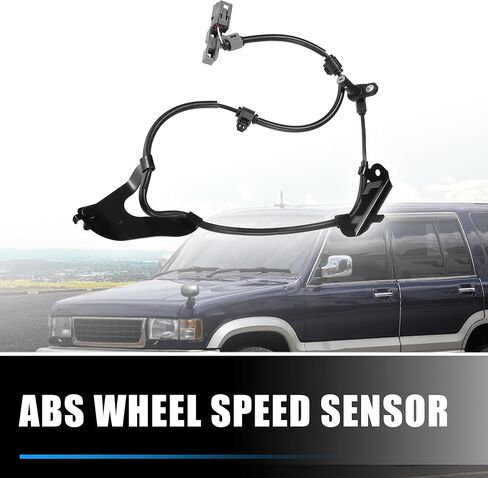 X AUTOHAUX الجبهة اليسرى ABS عجلة السرعة الاستشعار ABS الاستشعار عن ايسوزو D-Max 2012-2021 33.66 "طول in Saudi Arabia