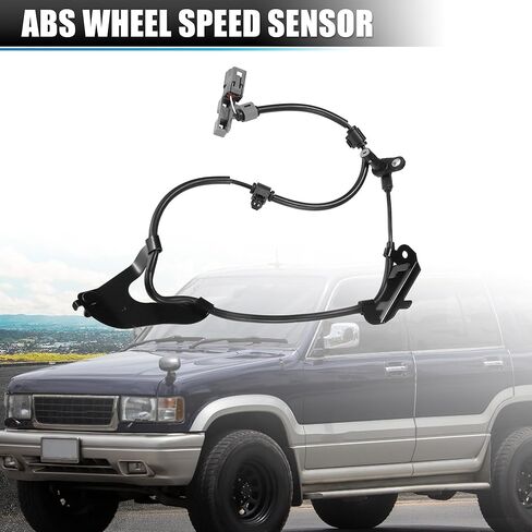 X AUTOHAUX الجبهة اليسرى ABS عجلة السرعة الاستشعار ABS الاستشعار عن ايسوزو D-Max 2012-2021 33.66 "طول in Saudi Arabia