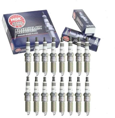 16 pc NGK Iridium IX Spark Plugs compatible with Chrysler 300 5.7L V8 2005-2008 in Saudi Arabia