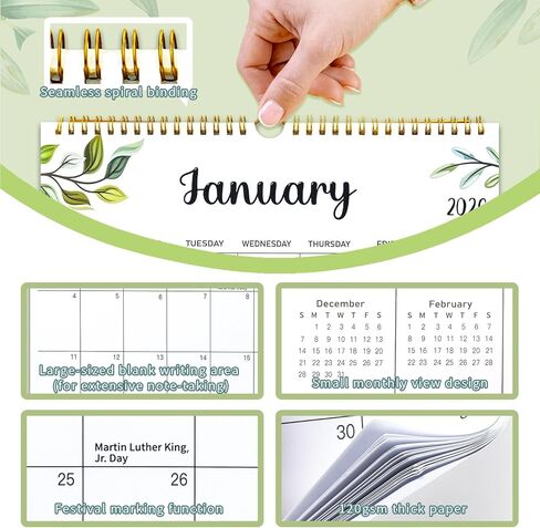 2026 Calendar, 18 Month Wall Calendar from January 2026 to June 2027, 14.5" x 11.8" Large Monthly Calendar for Home School Office Planning, Vertical Version in Saudi Arabia