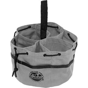 Graintex GB2890 Grab Bag Orange Color Rip-stop Canvas 18 Pockets Drawstring Closure in Kuwait