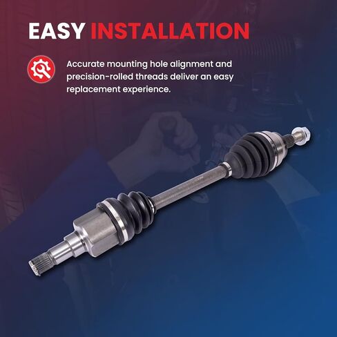 MOCA 2x Front Left & Right CV Axle Assembly Fit for Ford 2012-2016 Focus 2.0L in Saudi Arabia