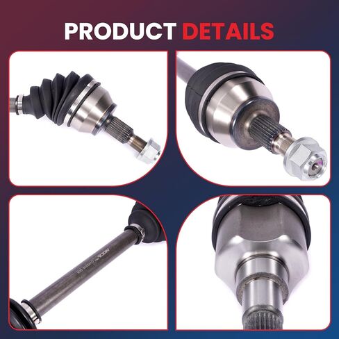 MOCA 2x Front Left & Right CV Axle Assembly Fit for Ford 2012-2016 Focus 2.0L in Saudi Arabia