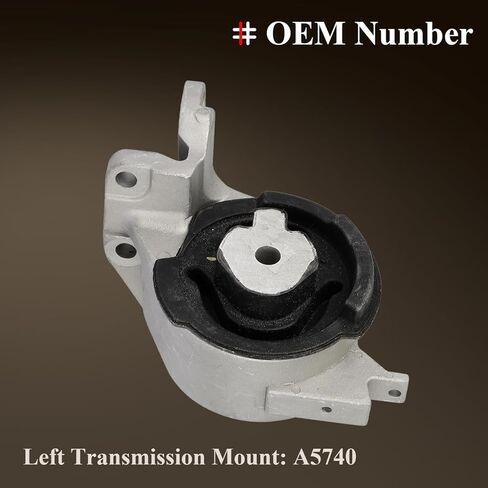 حامل محرك المحرك واستبدال التركيب العابر لعام 2013 2014 2015 2016 2017 2018 2019 Ford Flex 3.5L بدون توربو، مجموعة حامل المحرك المكونة من 3 قطع تحل محل OE# A5342 GP3180 EM-5427 8G1Z6038A A5799 in Kuwait