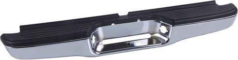 CarPartsDepot Chrome Steel Rear Step Bumper Assembly Compatible With 1995-2004 Toyota Tacoma With Mounting Bracket TO1102215 2283598113 in Saudi Arabia