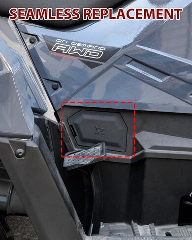 SAUTVS Access Panel Right Access Cover Cap Foil Assembly for Polaris Sportsman 570 450 Touring 2018-2026 Accessories, Replace #2637041-070 in Saudi Arabia