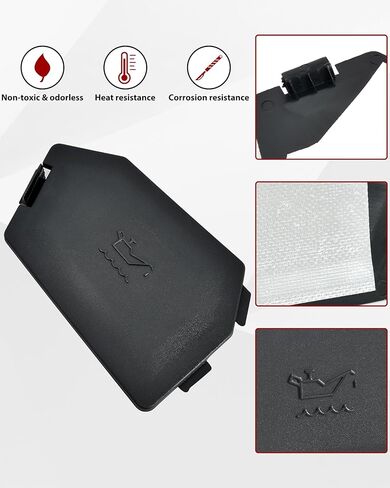 SAUTVS Access Panel Right Access Cover Cap Foil Assembly for Polaris Sportsman 570 450 Touring 2018-2026 Accessories, Replace #2637041-070 in Saudi Arabia