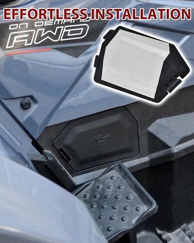SAUTVS Access Panel Right Access Cover Cap Foil Assembly for Polaris Sportsman 570 450 Touring 2018-2026 Accessories, Replace #2637041-070 in Saudi Arabia