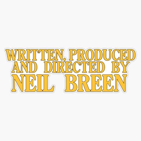 Neil Breen Our Light In Darkness Our Lord And Saviour Our Robot Alien Hero Vinyl Window Bumper Sticker Decal 5" in Saudi Arabia
