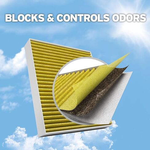 Purolator PBC25864 PurolatorBOSS Premium Cabin Air Filter with Febreze Freshness fits Select Nissan in Saudi Arabia