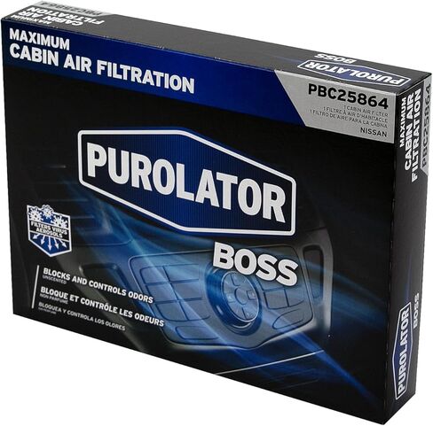 Purolator PBC25864 PurolatorBOSS Premium Cabin Air Filter with Febreze Freshness fits Select Nissan in Saudi Arabia