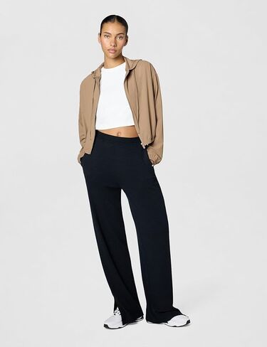 BOSS Women's Blair Ribbed Jersey Pants in Saudi Arabia