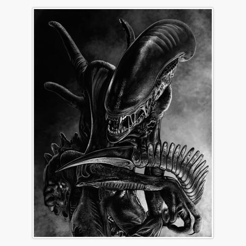 ملصق فينيل مغناطيسي Xenomorph من MAGNET مغناطيس مقاس 5 بوصات in Kuwait