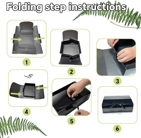 ZSZMFH 14 قطعة من علب الهدايا مع أغطية، 9 بوصة × 6 بوصة × 4 بوصة علب هدايا وردية مع شريط، صندوق اقتراح وصيفة العروس، صندوق هدايا ورقي كرافت لحفلات الزفاف، التعبئة والتغليف، الهدايا، أعياد الميلاد، صناديق الكب كيك، الحرف اليدوية in Kuwait