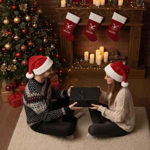 ZSZMFH 14 قطعة من علب الهدايا مع أغطية، 9 بوصة × 6 بوصة × 4 بوصة علب هدايا وردية مع شريط، صندوق اقتراح وصيفة العروس، صندوق هدايا ورقي كرافت لحفلات الزفاف، التعبئة والتغليف، الهدايا، أعياد الميلاد، صناديق الكب كيك، الحرف اليدوية in Kuwait