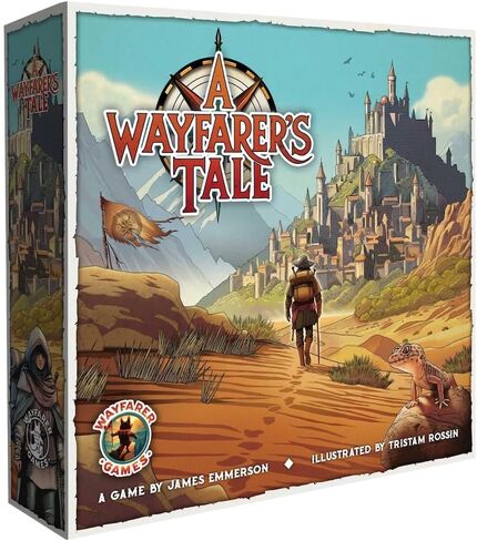 A Wayfarer’s Tale: The Journey Begins – Strategic Board Game for 1–4 Players, Ages 10+, 45–60 Minutes, with Narrative Solo Mode | A Map-Based Game of Exploration and Discovery for Friends and Family in Saudi Arabia