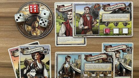 A Wayfarer’s Tale: The Journey Begins – Strategic Board Game for 1–4 Players, Ages 10+, 45–60 Minutes, with Narrative Solo Mode | A Map-Based Game of Exploration and Discovery for Friends and Family in Saudi Arabia