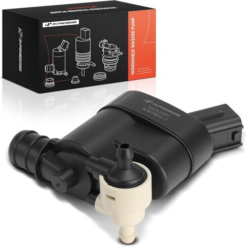 A-Premium Front or Rear Windshield Washer Pump Compatible with Hyundai Elantra, Santa Fe, Tucson, Veloster, Venue, Elantra GT, Santa Fe Sport & Kia Sorento, Sportage, Rio & Genesis GV80, GV70 in Saudi Arabia