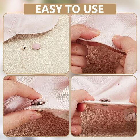 AHANDMAKER 28 Sets Baseball Cap Button Top Replacement Hat Buttons, 14 Colors 0.68Inch/17.3mm Cloth Covered Hat Buttons, Hat Snap Button for Replacement Repair Jeans Blouse Handbags Sewing Supplies in Saudi Arabia