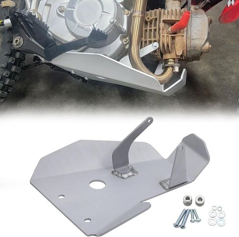 ECOTRIC Aluminum Skid Plate Compatible With All 2013-2024 Honda CRF110 CRF110F Models in Saudi Arabia