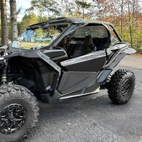 مناسبة لمشاعل الحاجز الممتدة مع اللوحات الطينية لعام 2017-2023 Can-Am Maverick X3 Max/RR/Turbo/1000 - مجموعة كاملة مكونة من 6 قطع (أمامية وخلفية) قطعة بديلة 715002973 in Saudi Arabia