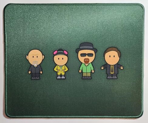 وسادة ماوس للكمبيوتر من Bad Chemist مقاس 12 × 10 بوصة لمكتب التلفزيون من أجل Breaking Bad Saul in Kuwait