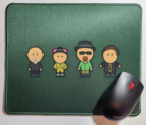 وسادة ماوس للكمبيوتر من Bad Chemist مقاس 12 × 10 بوصة لمكتب التلفزيون من أجل Breaking Bad Saul in Kuwait