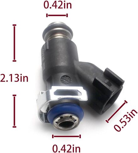 2Pcs Fuel Injectors Fit for Kohler Command Pro Gasoline EFI Engines Replace 25-331-01-S 2533101-S 2533101S in Kuwait