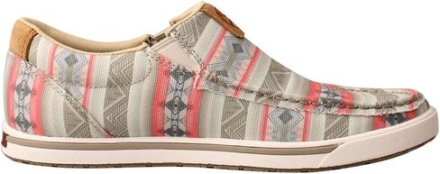 Twisted X Women's Hooey Slip-On Loper, Moc Toe, Pink Multi, 9 M in Kuwait